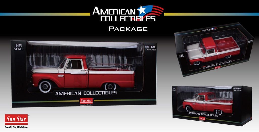 1965 FORD PICK-UP F100 CUSTOM CAB – sunstarmodelcars