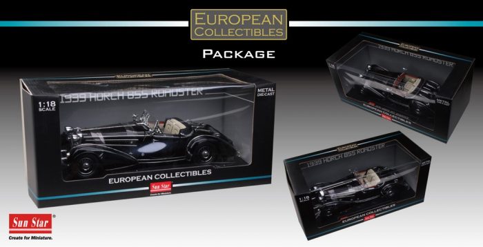 1939 HORCH 855 ROADSTER - Black - Image 9