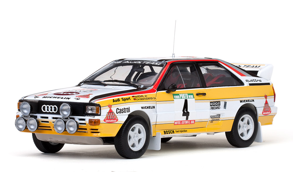 burgemeester Gedwongen Kapper Audi Quattro A2 – #4 W.Röhrl/C.Geistdörfer – sunstarmodelcars