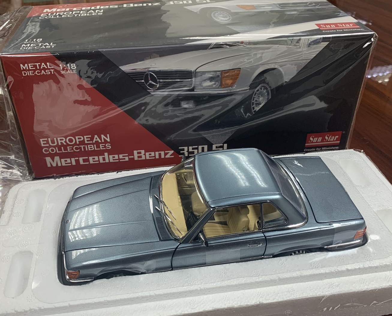 Amazon | Sun Star 1/18 Mercedes Benz 350SL サンスター