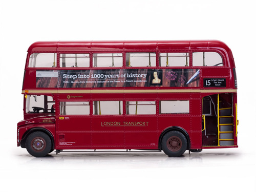 1960 ROUTEMASTER DOUBLE DECKER BUS RED RM324-WLT324 1:24 DIECAST BY SUNSTAR 2919
