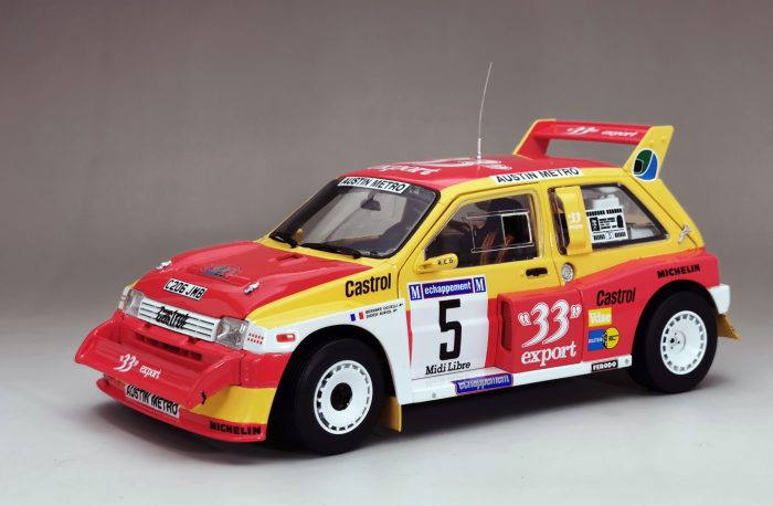 MG Metro 6R4  - #5 D.Auriol / B. Occelli - Winner Critérium des Cévennes 1986-Left Hand - Image 2