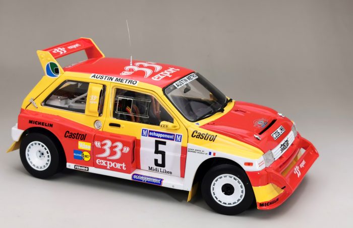 MG Metro 6R4  - #5 D.Auriol / B. Occelli - Winner Critérium des Cévennes 1986-Left Hand - Image 5