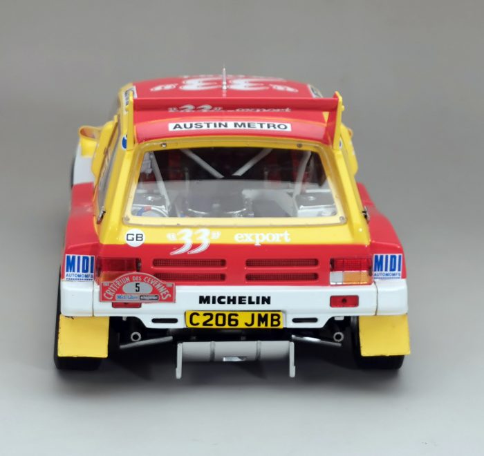 MG Metro 6R4  - #5 D.Auriol / B. Occelli - Winner Critérium des Cévennes 1986-Left Hand - Image 7