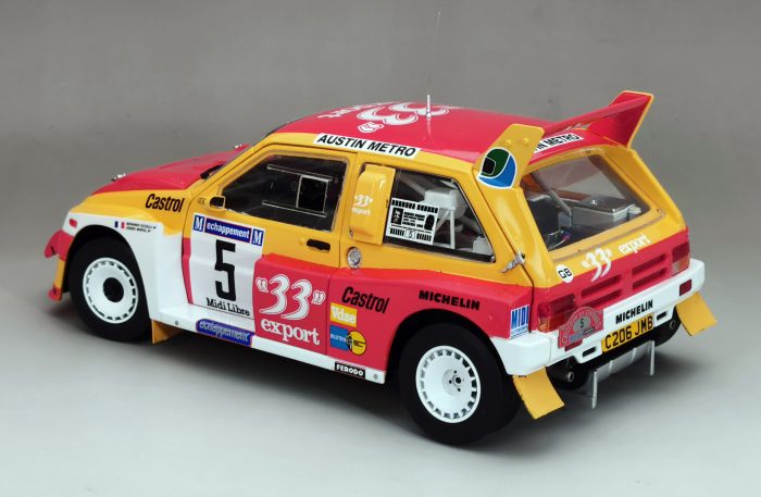 MG Metro 6R4  - #5 D.Auriol / B. Occelli - Winner Critérium des Cévennes 1986-Left Hand - Image 8