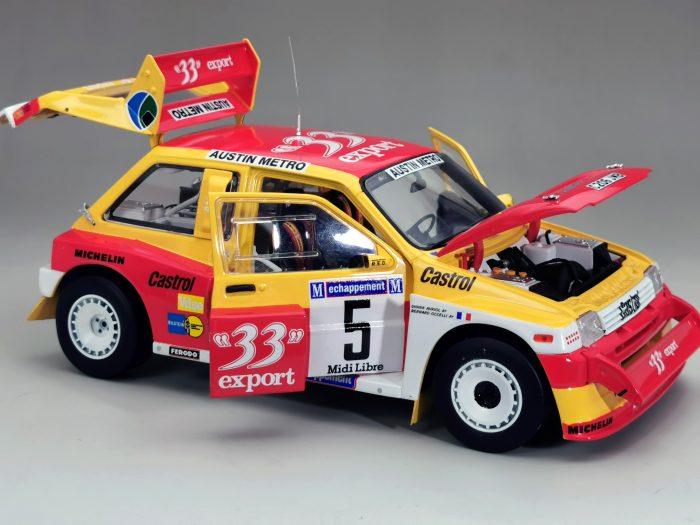 MG Metro 6R4  - #5 D.Auriol / B. Occelli - Winner Critérium des Cévennes 1986-Left Hand - Image 11