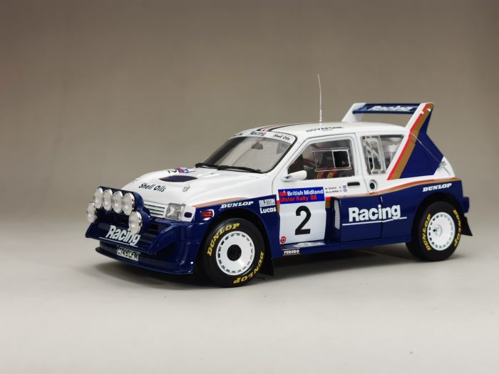 MG Metro 6R4  - #2 J. McRae / I. Grindrod - Winner British Midland Ulster Rally 1986- Right Hand