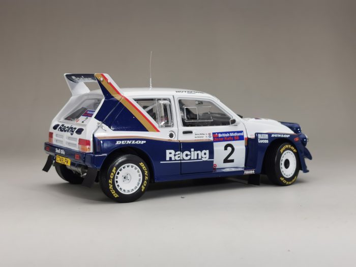 MG Metro 6R4  - #2 J. McRae / I. Grindrod - Winner British Midland Ulster Rally 1986- Right Hand - Image 5