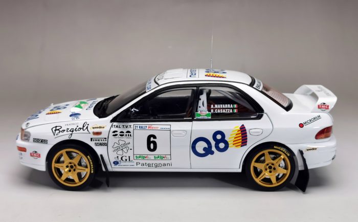 Subaru Impreza 555 - #6 A.Navarra / R.Casazza - Winner Rally Il Ciocco 1998 - Image 13