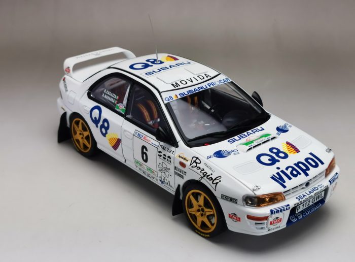 Subaru Impreza 555 - #6 A.Navarra / R.Casazza - Winner Rally Il Ciocco 1998 - Image 10