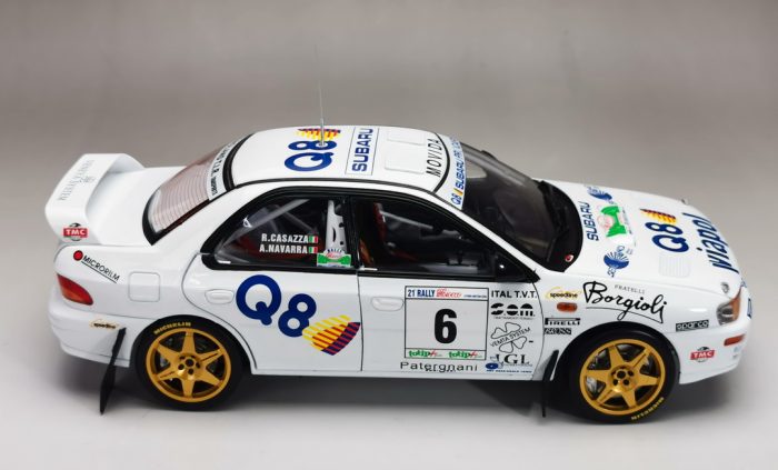 Subaru Impreza 555 - #6 A.Navarra / R.Casazza - Winner Rally Il Ciocco 1998 - Image 9