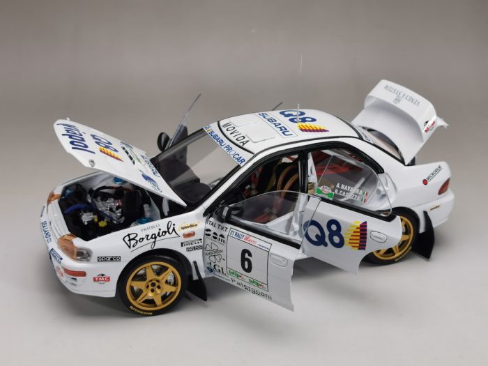 Subaru Impreza 555 - #6 A.Navarra / R.Casazza - Winner Rally Il Ciocco 1998 - Image 7