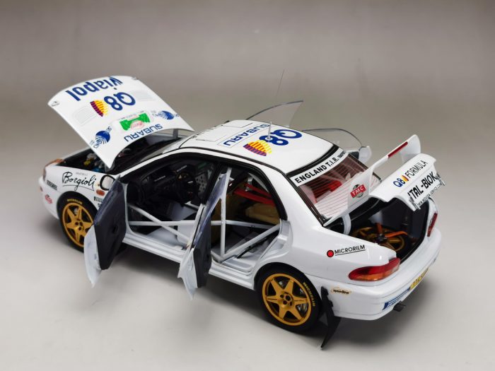 Subaru Impreza 555 - #6 A.Navarra / R.Casazza - Winner Rally Il Ciocco 1998 - Image 6