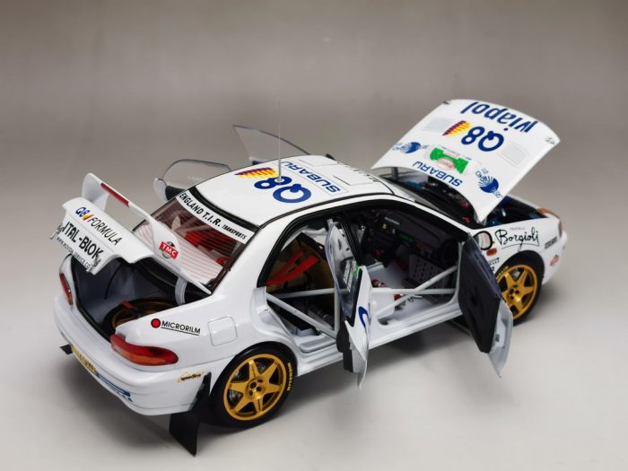Subaru Impreza 555 - #6 A.Navarra / R.Casazza - Winner Rally Il Ciocco 1998 - Image 5