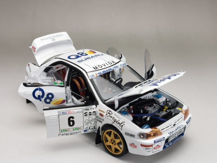 Subaru Impreza 555 - #6 A.Navarra / R.Casazza - Winner Rally Il Ciocco 1998 - Image 4