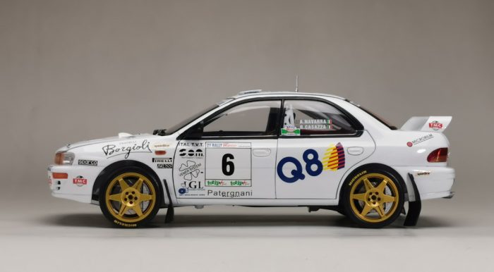 Subaru Impreza 555 - #6 A.Navarra / R.Casazza - Winner Rally Il Ciocco 1998 - Image 3