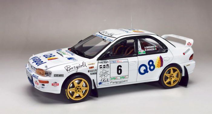 Subaru Impreza 555 - #6 A.Navarra / R.Casazza - Winner Rally Il Ciocco 1998