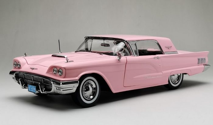 1960 Ford Thunderbird Hard Top-Pink