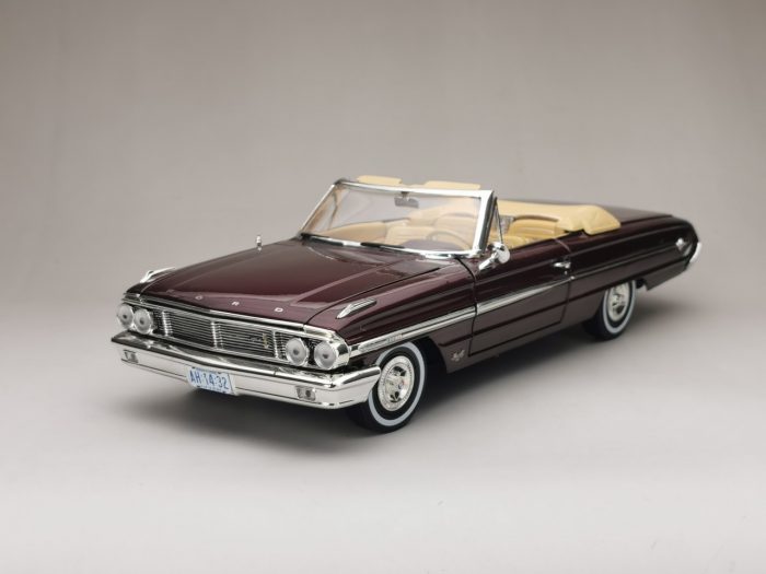 1964 Ford Galaxie 500/XL Open Convertible - Vintage Burgundy - Image 12