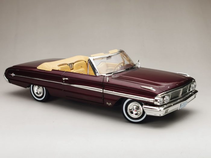 1964 Ford Galaxie 500/XL Open Convertible - Vintage Burgundy - Image 11
