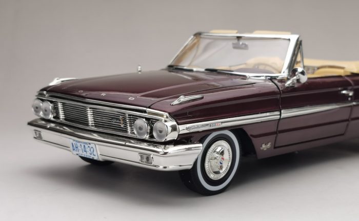 1964 Ford Galaxie 500/XL Open Convertible - Vintage Burgundy - Image 4