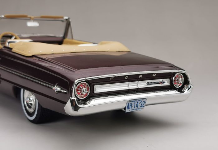 1964 Ford Galaxie 500/XL Open Convertible - Vintage Burgundy - Image 3