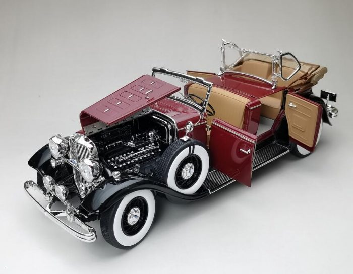 1932 Ford Lincoln KB Top Down-Maroon - Image 5