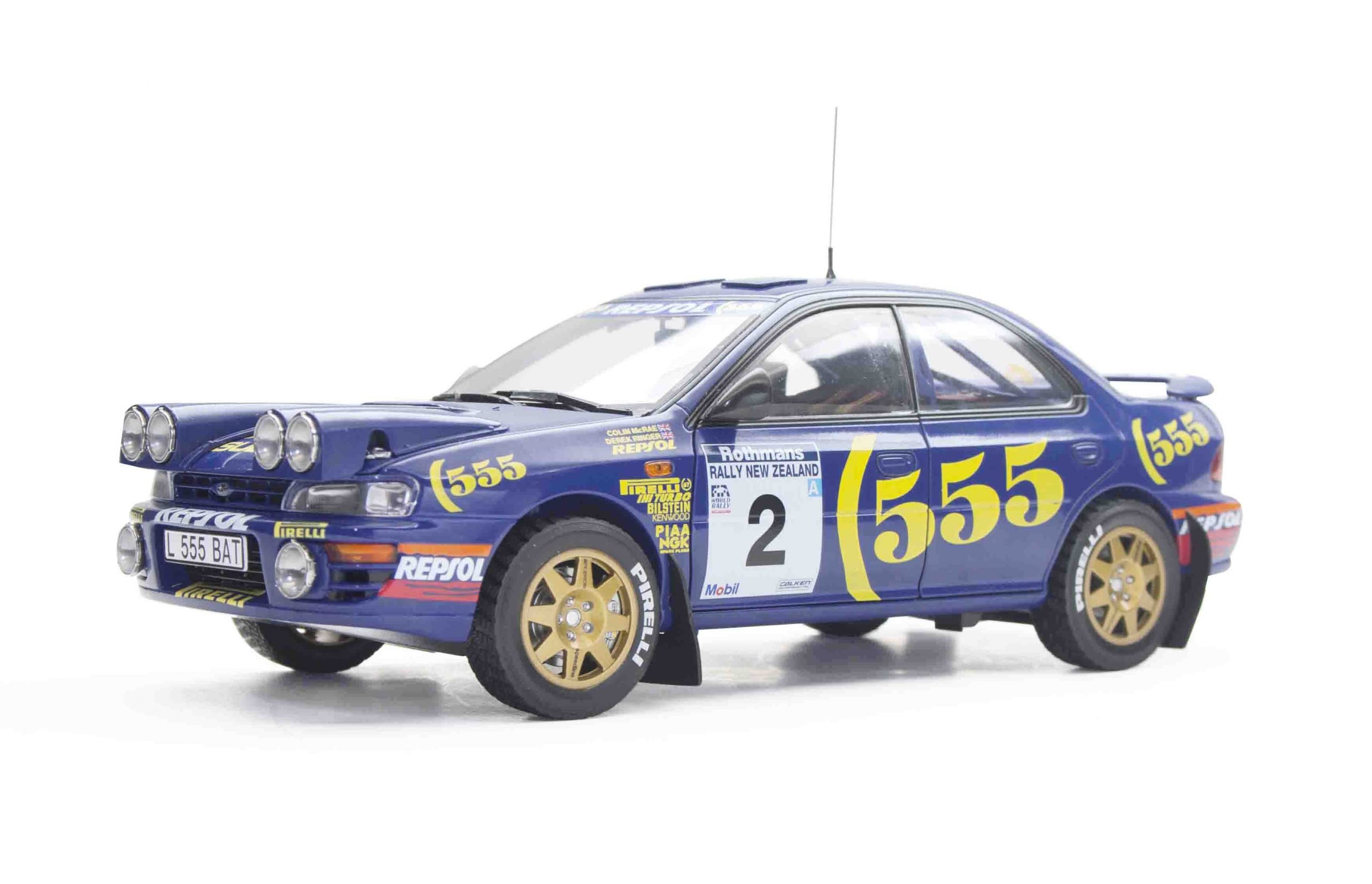 Subaru Impreza 555 – #2 McRae Colin – Ringer Derek -Winner Rally of New ...