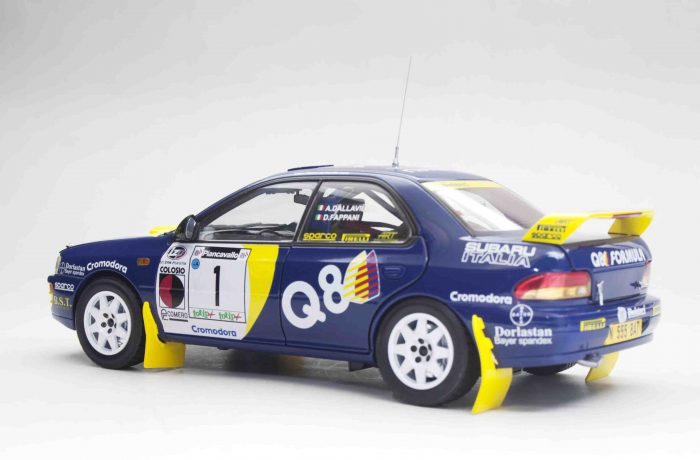 Subaru Impreza 555 - #1 D.Andrea/F.Danilo - Winner Rally piancavallo 1998 - Image 8