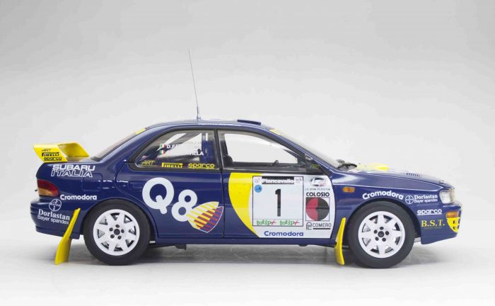 Subaru Impreza 555 - #1 D.Andrea/F.Danilo - Winner Rally piancavallo 1998 - Image 6