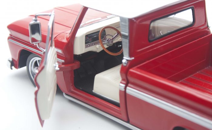 1965 Chevrolet C-10 Styleside Pickup Lowrider- Red - Image 9