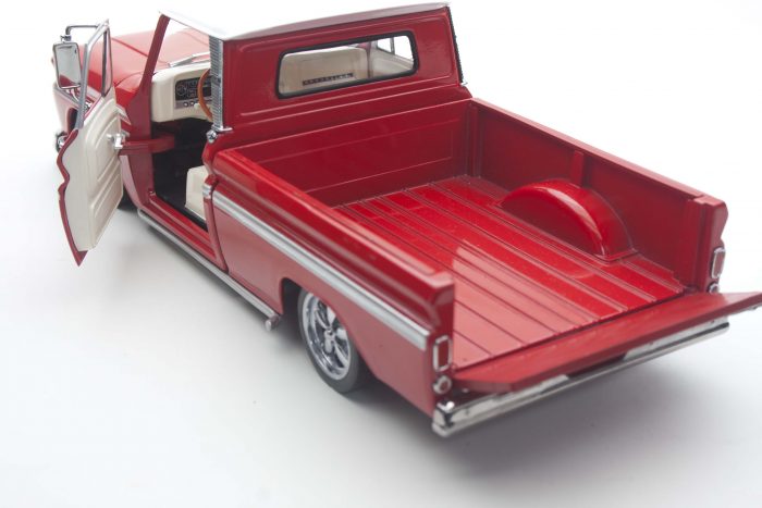 1965 Chevrolet C-10 Styleside Pickup Lowrider- Red - Image 8