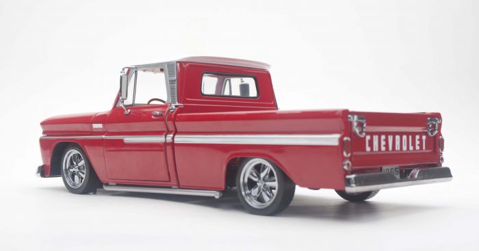 1965 Chevrolet C-10 Styleside Pickup Lowrider- Red - Image 3