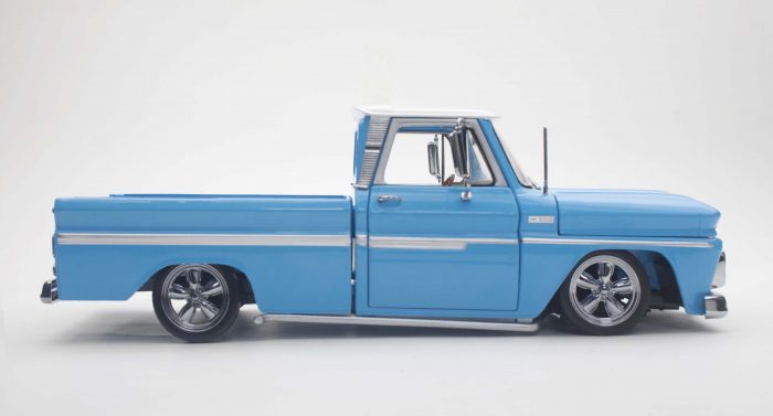 1965 Chevrolet C-10 Styleside Pickup Lowrider-Blue - Image 6