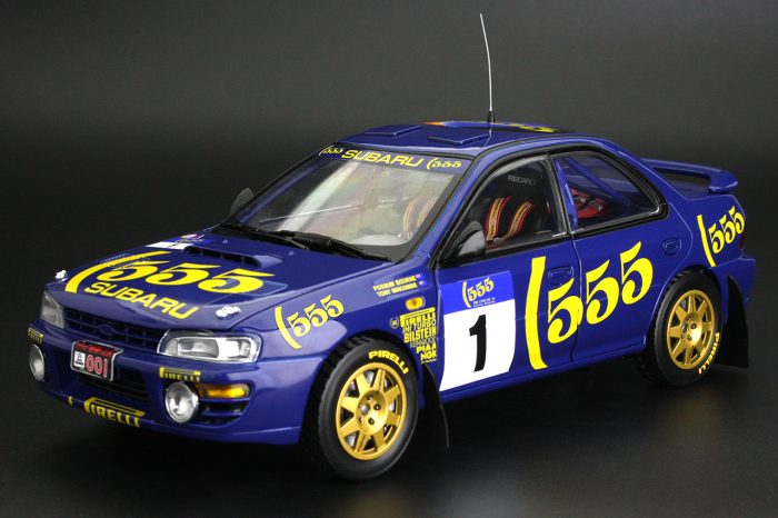 Subaru Impreza 555 - #1 P.Bourne/T.Sircombe-Winner 555 Hong Kong Beijing Rally 1994