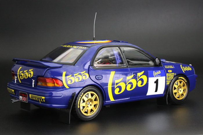 Subaru Impreza 555 - #1 P.Bourne/T.Sircombe-Winner 555 Hong Kong Beijing Rally 1994 - Image 8
