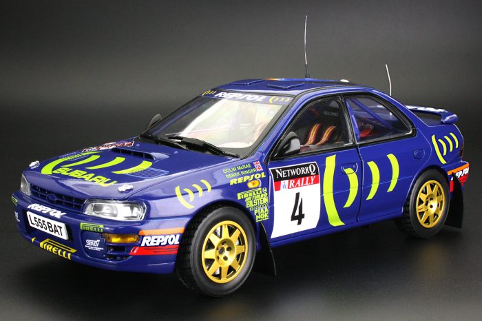 Subaru Impreza 555 -  #4 C.McRae/D.Ringer - Winner RAC Rally 1995