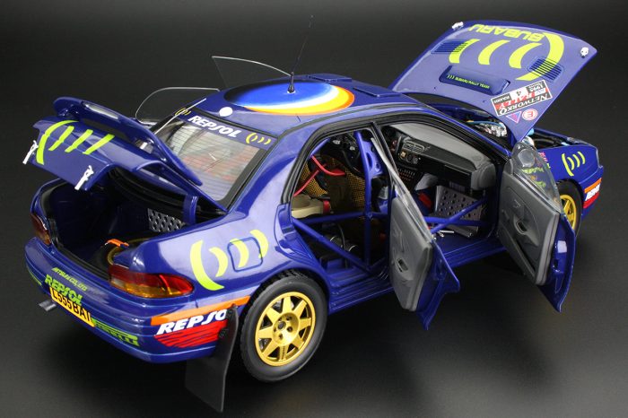 Subaru Impreza 555 -  #4 C.McRae/D.Ringer - Winner RAC Rally 1995 - Image 3