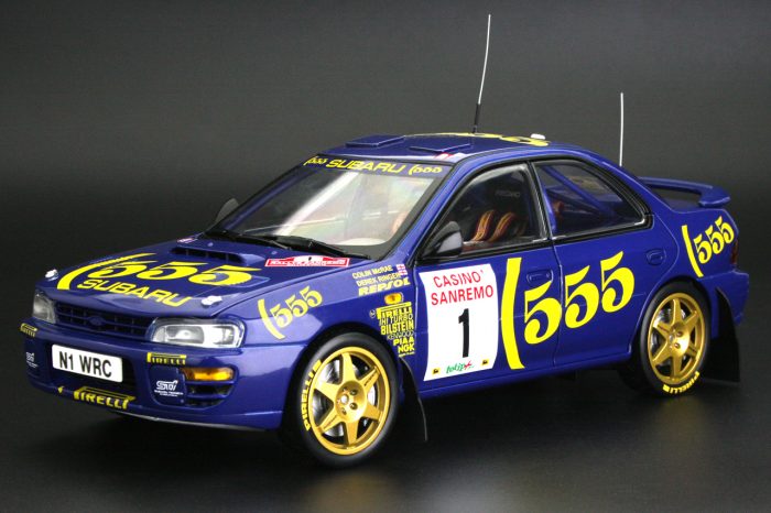 Subaru Impreza 555 - #1 C.McRae/D.Ringer - Winner Rallye Rallye Sanremo 1996
