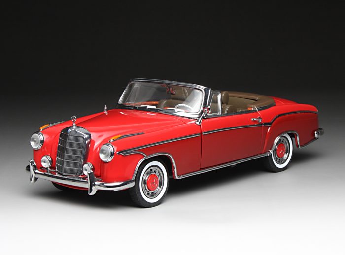 1960 Mercedes-Benz 220 SE Cabriolet - Red / Dark Red