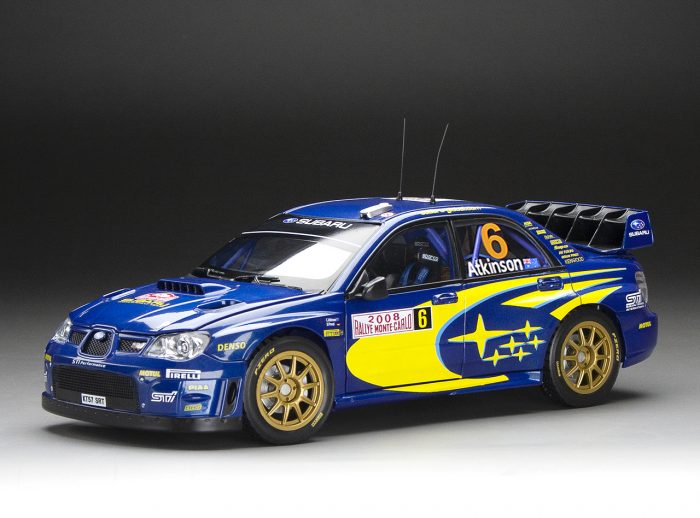 Subaru Impreza WRC07 - #6 C.Atkinson/S.Prevot 3th Rallye Monte-Carlo 2008