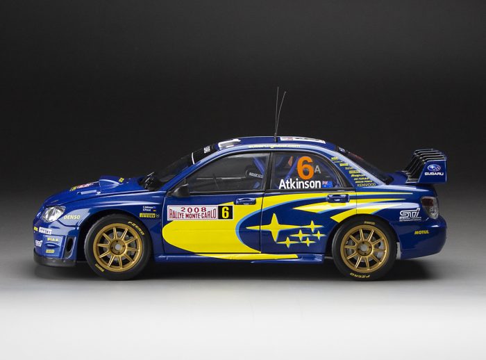Subaru Impreza WRC07 - #6 C.Atkinson/S.Prevot 3th Rallye Monte-Carlo 2008 - Image 12