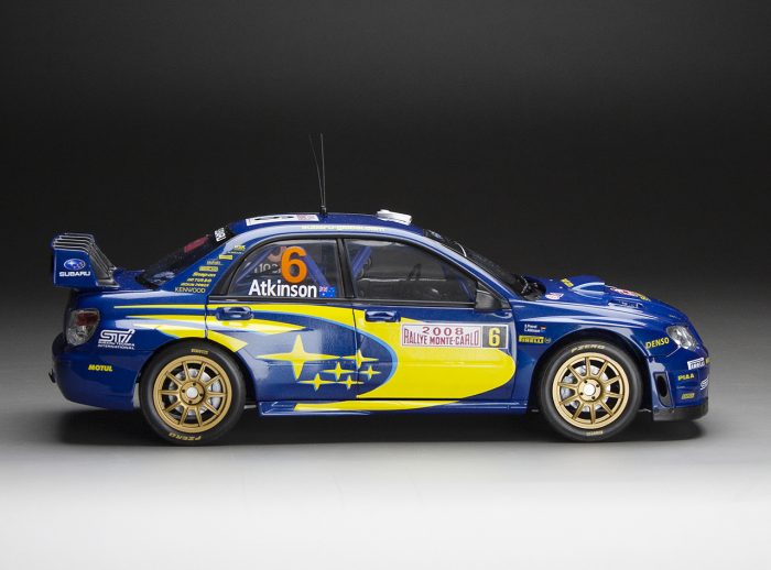 Subaru Impreza WRC07 - #6 C.Atkinson/S.Prevot 3th Rallye Monte-Carlo 2008 - Image 10
