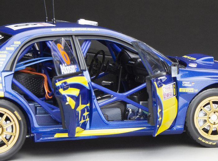 Subaru Impreza WRC07 - #6 C.Atkinson/S.Prevot 3th Rallye Monte-Carlo 2008 - Image 6