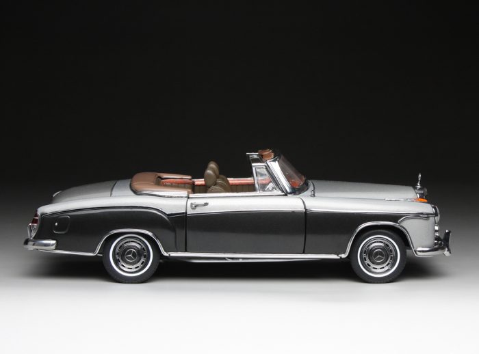 1960 Mercedes-Benz 220 SE Cabriolet - Grey / Dark Grey - Image 8
