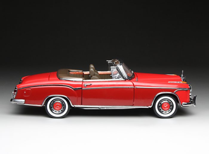 1960 Mercedes-Benz 220 SE Cabriolet - Red / Dark Red - Image 8