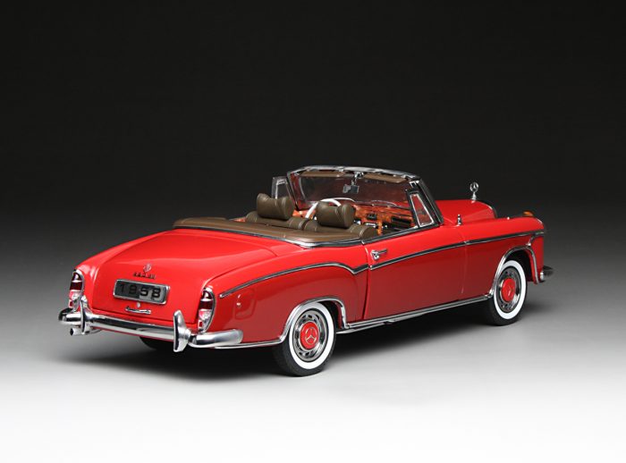 1960 Mercedes-Benz 220 SE Cabriolet - Red / Dark Red - Image 7