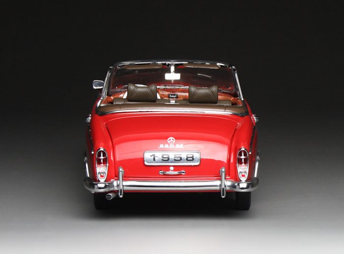 1960 Mercedes-Benz 220 SE Cabriolet - Red / Dark Red - Image 6