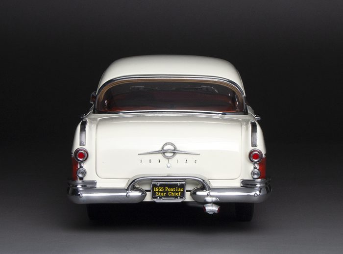 1955 Pontiac Star Chief Hard Top - White Mist / Fire Gold - Image 9