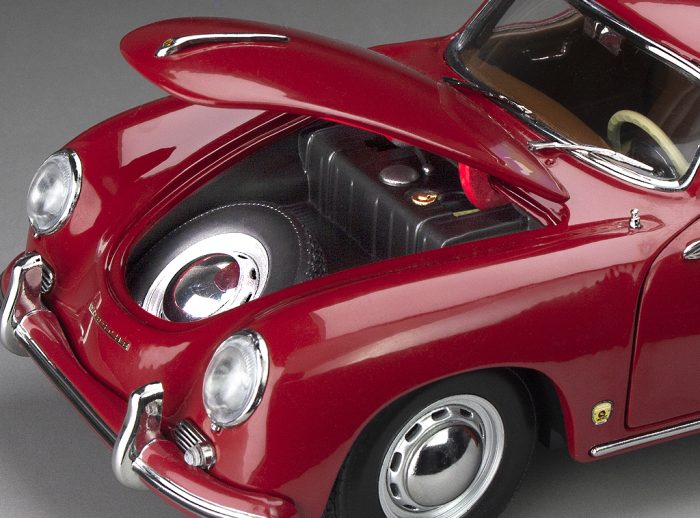 1957 Porsche 356A 1500 GS Carrera GT - Polyantha Red - Image 9